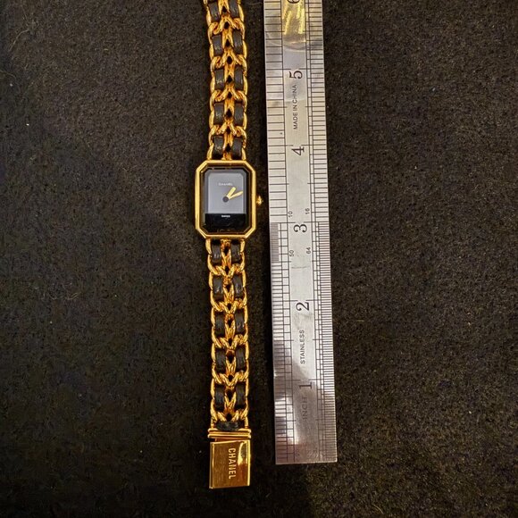 Chanel Premiere Gold and Black Watch - Picture 3 of 9